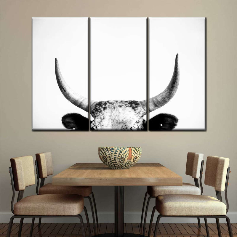 Cow Horns Wall Art