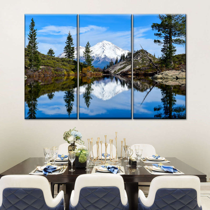 Mount Shasta Heart Lake Wall Art