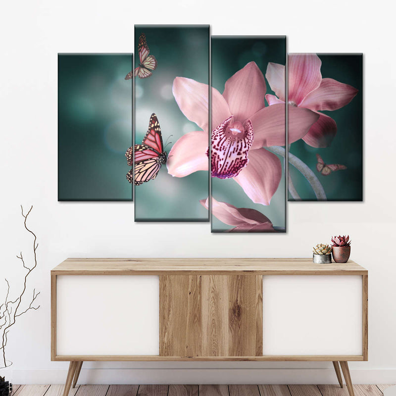 Butterfly Orchid Wall Art