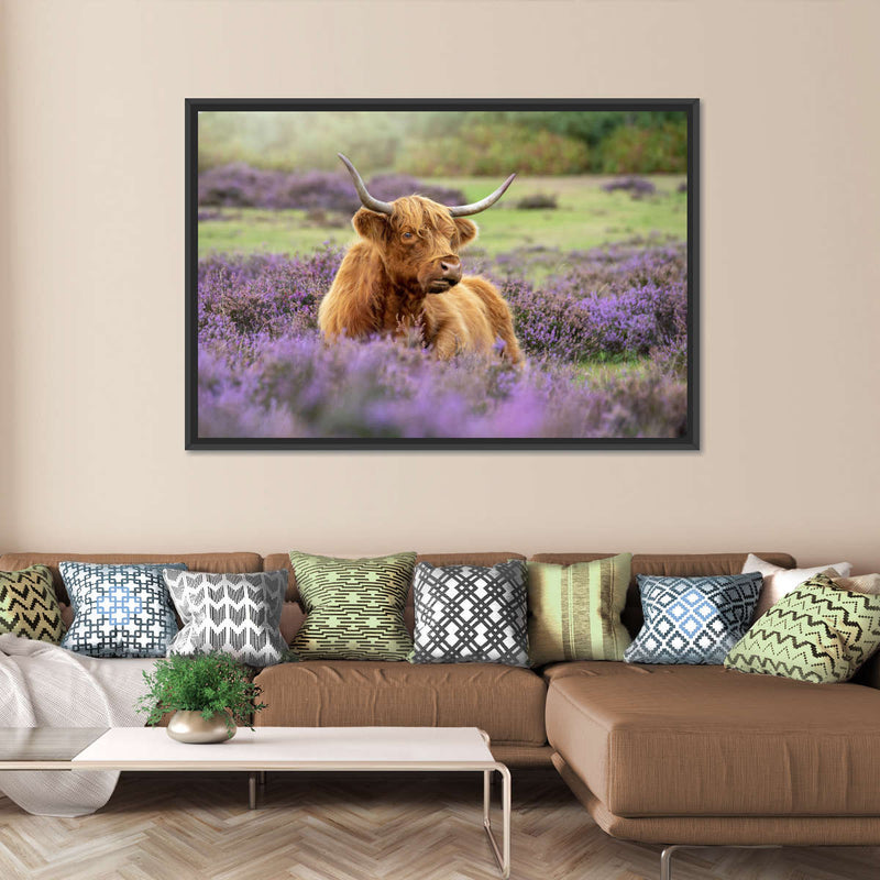 Highland Cow Paradise Wall Art