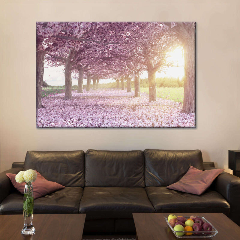 Cherry Blossom Morning Wall Art