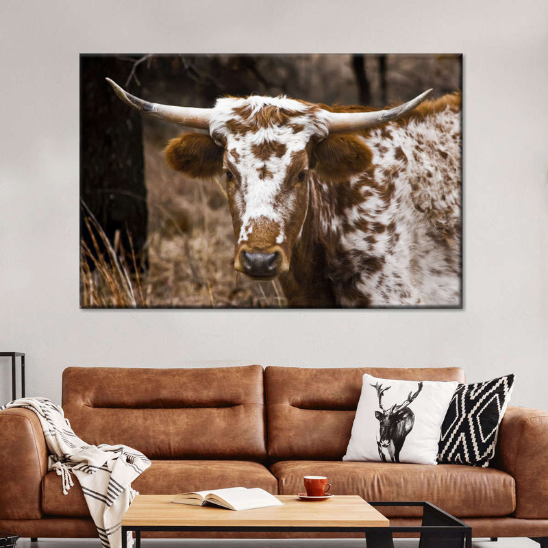 Longhorn Bull Wall Art