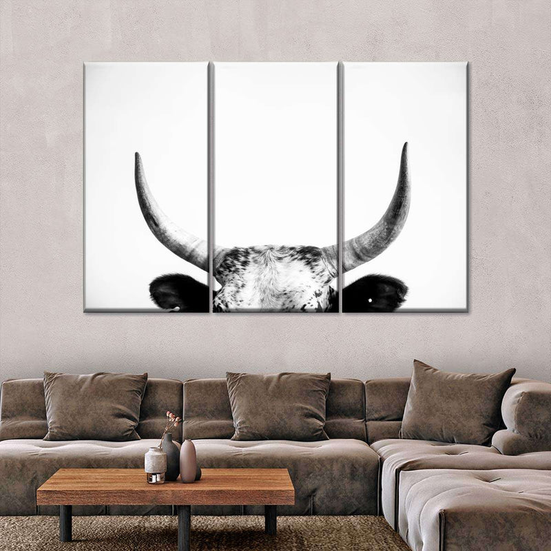 Cow Horns Wall Art