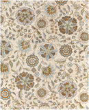 Mack Floral Wool Area Carpet