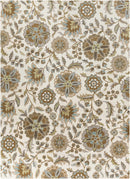 Mack Floral Wool Area Carpet