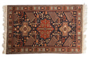 4x6.5 Vintage Romanian Akstafa Design Rug