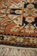 4x6 Vintage Romanian Kazak Design Rug
