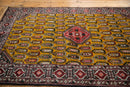 4x6.5 Vintage Romanian Shirvan Design Rug