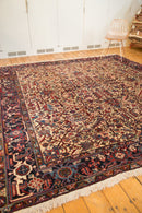 9.5x10 Vintage Mehrivan Square Carpet
