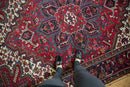 6.5x9 Vintage Mehrivan Carpet