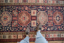 3.5x10 Vintage Ardebil Rug Runner