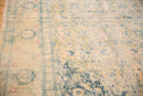 9x14.5 Vintage Distressed Bulgarian Herati Design Carpet