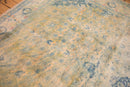 9x14.5 Vintage Distressed Bulgarian Herati Design Carpet