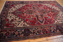 6.5x9 Vintage Mehrivan Carpet