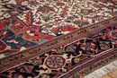 11.5x12.5 Vintage Heriz Square Carpet
