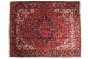 10x13 Vintage Heriz Carpet