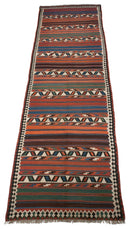 RESERVED 6x20 Antique Persian Kilim Carpet
