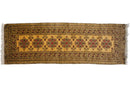2.5x9.5 Vintage Daulatabad Rug Runner