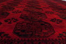 11.5x14 Vintage Afghani Ersari Design Carpet