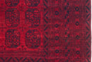 15x15 Vintage Afghani Ersari Design Square Carpet