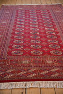 5x8 Vintage Fine Pakistani Bokhara Design Carpet