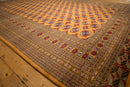 10x14 Vintage Fine Pakistani Bokhara Design Carpet