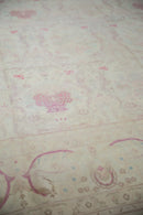 10x14 Vintage Distressed Bulgarian Kerman Design Carpet