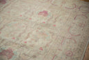 10x14 Vintage Distressed Bulgarian Kerman Design Carpet