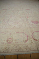 10x14 Vintage Distressed Bulgarian Kerman Design Carpet