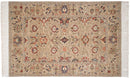 6x9 Vintage Armenian Sultanabad Design Carpet