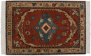 6x9 Vintage Armenian Serapi Design Carpet