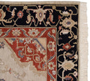6x9 Vintage Armenian Serapi Design Carpet