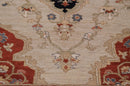 6x9 Vintage Armenian Serapi Design Carpet