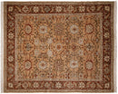 8x10 Vintage Armenian Sultanabad Design Carpet