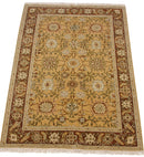 6x9 Vintage Armenian Sultanabad Design Carpet