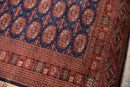 4x6 Vintage Fine Bokhara Rug