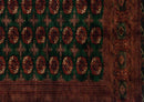 12x12.5 Vintage Fine Bokhara Square Carpet