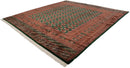 12x12.5 Vintage Fine Bokhara Square Carpet