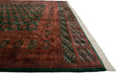 12x12.5 Vintage Fine Bokhara Square Carpet
