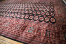 10x14 Vintage Fine Bokhara Carpet