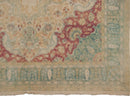6x9 Vintage Distressed Bulgarian Kerman Design Carpet