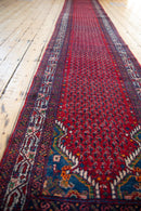 2.5x17 Vintage Tajabad Rug Runner