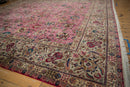 12x13.5 Vintage Tabriz Square Carpet