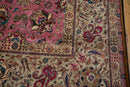 12x13.5 Vintage Tabriz Square Carpet