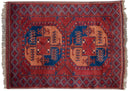 3x4 Vintage Pakistani Ersari Design Square Rug