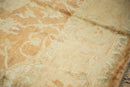 RESERVED 10x14 Vintage Gold Wash Indian Oushak Design Carpet