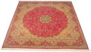 12x12.5 Vintage Bulgarian Kerman Design Square Carpet