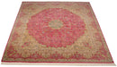 12x12.5 Vintage Bulgarian Kerman Design Square Carpet