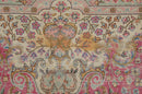 12x12.5 Vintage Bulgarian Kerman Design Square Carpet