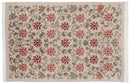 6x9 Vintage Indian Arts And Crafts Design Carpet